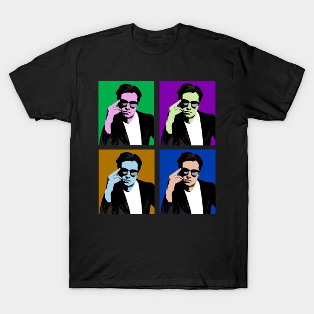 Sebastian Stan Andy Warhol Squared T-Shirt by RustedSoldier